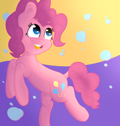 Size: 2212x2312 | Tagged: safe, artist:thatonefluffs, pinkie pie, earth pony, pony, g4, dock, female, high res, mare, solo