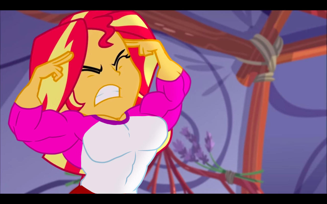 Shimmer Muscle #1751224 - safe, artist:advanceddefense, edit, edited screencap ...