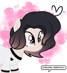 Size: 921x995 | Tagged: safe, artist:chococakebabe, oc, oc only, earth pony, pony, female, heart eyes, mare, simple background, solo, transparent background, wingding eyes