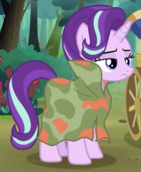 Size: 1100x1349 | Tagged: safe, screencap, starlight glimmer, pony, g4, the mean 6, camouflage, cropped, female, solo, starlight glimmer is not amused, unamused