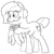 Size: 3000x3000 | Tagged: safe, artist:besttubahorse, oc, oc only, oc:sweet mocha, pegasus, pony, alternate hairstyle, cute, freckles, high res, mochabetes, ocbetes, paint bucket, paintbrush, simple background, sketch, solo, white background, wing hold