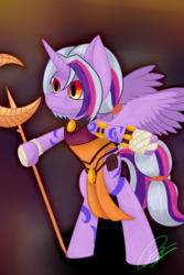 Size: 1000x1500 | Tagged: safe, artist:dr-papa, twilight sparkle, alicorn, pony, g4, clothes, cosplay, costume, league of legends, soraka, twilight sparkle (alicorn)