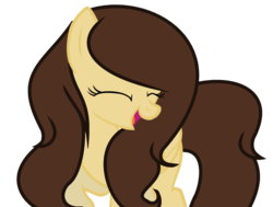 Size: 1797x1361 | Tagged: safe, artist:rachelclaraart, oc, oc only, oc:rachel, pegasus, pony, base used, female, laughing, mare, simple background, solo, transparent background