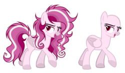 Size: 1024x592 | Tagged: safe, artist:mintoria, oc, oc only, pegasus, pony, bald, female, mare, reference sheet, simple background, solo, transparent background