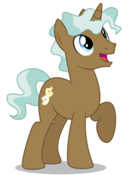 Size: 3951x4998 | Tagged: safe, artist:dragonchaser123, clever musings, pony, unicorn, g4, marks for effort, absurd resolution, background pony, friendship student, looking up, male, open mouth, raised hoof, simple background, solo, stallion, transparent background, vector