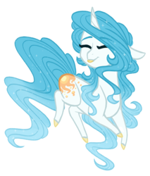 Size: 1275x1500 | Tagged: safe, artist:australian-senior, princess celestia, alicorn, pony, unicorn, g4, :p, blue-mane celestia, cewestia, colored hooves, female, filly, race swap, silly, simple background, solo, tongue out, transparent background, unicorn celestia, young celestia, younger