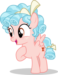 Size: 7000x9100 | Tagged: safe, artist:luckreza8, cozy glow, pegasus, pony, g4, marks for effort, .svg available, absurd resolution, female, filly, happy, open mouth, raised hoof, simple background, solo, transparent background, vector