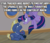 Size: 1250x1080 | Tagged: safe, edit, edited screencap, screencap, star tracker, twilight sparkle, alicorn, earth pony, pony, g4, once upon a zeppelin, cropped, dialogue, female, image macro, injured, mafia, meme, solo, twilight sparkle (alicorn)