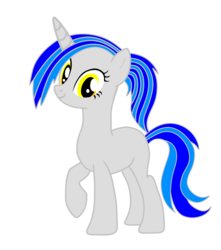 Size: 1500x1700 | Tagged: safe, artist:yellow-glaze, oc, oc only, pony, unicorn, female, mare, simple background, solo, transparent background, vector