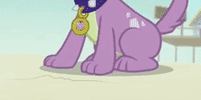 Size: 222x111 | Tagged: safe, spike, spike the regular dog, dog, equestria girls, equestria girls series, forgotten friendship, g4, animated, cropped, feet, legs, male, male feet, paws, pictures of legs