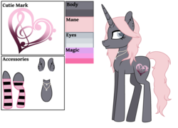 Size: 3332x2400 | Tagged: safe, artist:cindystarlight, oc, oc only, oc:dionne, pony, unicorn, female, high res, mare, reference sheet, simple background, solo, transparent background