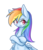 Size: 320x370 | Tagged: safe, artist:azurepicker, rainbow dash, pegasus, pony, female, simple background, solo, transparent background