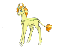 Size: 2732x2048 | Tagged: safe, artist:ask-y, oc, oc only, oc:betelgeuse, changepony, pony, high res, magical gay spawn, male, offspring, parent:sunburst, parent:thorax, parents:thoraxburst, simple background, solo, transparent background