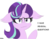 Size: 2437x1890 | Tagged: safe, artist:freefraq, starlight glimmer, pony, unicorn, g4, marks for effort, my little pony: friendship is magic, cheek fluff, ear fluff, female, floppy ears, i have several questions, i mean i see, jontron, mare, meme, plug and play consoles, raised hoof, reaction image, simple background, solo, white background