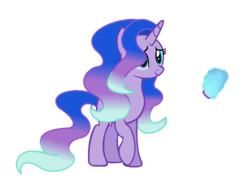 Size: 980x712 | Tagged: safe, artist:rainbows-skies, oc, oc only, pony, unicorn, female, magical lesbian spawn, mare, offspring, parent:princess luna, parent:starlight glimmer, parents:starluna, simple background, solo, transparent background