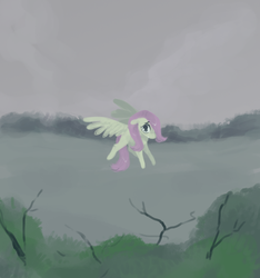 Size: 1024x1095 | Tagged: safe, artist:witchette, fluttershy, pegasus, pony, g4, female, looking at you, mare, solo