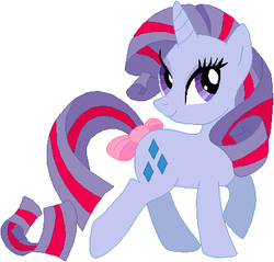 Size: 404x386 | Tagged: safe, artist:greywander87, artist:selenaede, artist:user15432, sparkler (g1), pony, unicorn, g1, g4, base used, bow, female, g1 to g4, generation leap, solo, stock vector, tail bow