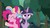 Size: 1920x1080 | Tagged: safe, screencap, mean twilight sparkle, pinkie pie, alicorn, pony, g4, my little pony: friendship is magic, the mean 6, clone, discovery family logo, floppy ears, rainbow power