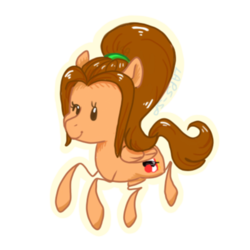 Size: 400x400 | Tagged: safe, artist:laps-sp, oc, oc only, pegasus, pony, chibi, female, mare, simple background, solo, transparent background