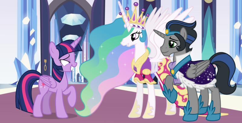 King Sombra And Princess Celestia