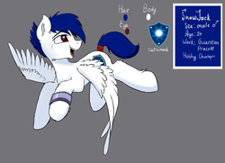 Size: 2480x1791 | Tagged: safe, artist:php97, oc, oc only, oc:snowjack, pony, reference sheet, solo