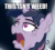 Size: 449x405 | Tagged: safe, edit, edited screencap, screencap, mean twilight sparkle, pony, g4, my little pony: friendship is magic, the mean 6, caption, cropped, dialogue, drugs, dying, female, image macro, lies, mare, marijuana, meme, open mouth, shaggy this isn't weed, solo, you ruined everything