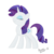 Size: 4500x4500 | Tagged: safe, artist:arcane-thunder, rarity, pony, unicorn, g4, absurd resolution, digital art, eyes closed, female, mare, signature, simple background, solo, transparent background