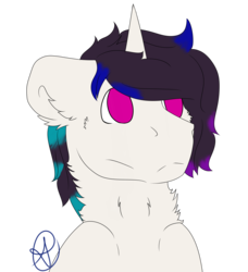 Size: 4200x4600 | Tagged: safe, artist:diane-thorough, oc, oc only, oc:neon lights, pony, unicorn, absurd resolution, male, simple background, solo, transparent background