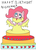 Size: 1000x1400 | Tagged: safe, artist:amateur-draw, pinkie pie, earth pony, pony, g4, 1000 hours in ms paint, cake, custard, downvote bait, female, food, messy, ms paint, pie, simple background, solo, wet and messy