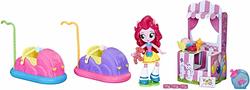 Size: 1500x541 | Tagged: safe, pinkie pie, equestria girls, g4, my little pony equestria girls: better together, amusement park, bumper cars, doll, equestria girls minis, female, irl, photo, toy