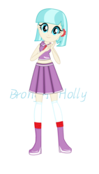 Size: 1749x3069 | Tagged: safe, artist:sunglowg, coco pommel, equestria girls, g4, equestria girls-ified, female, simple background, solo, transparent background