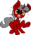 Size: 371x417 | Tagged: safe, artist:nootaz, oc, oc only, pony, heart eyes, looking at you, necktie, simple background, smiling, solo, transparent background, wingding eyes