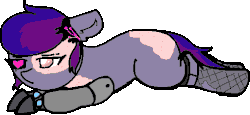 Size: 490x226 | Tagged: safe, artist:nootaz, oc, oc:electric heartbeat, pony, animated, ear flick, gif, prone, simple background, sleeping, solo, transparent background