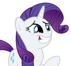 Size: 9700x9050 | Tagged: safe, artist:joemasterpencil, rarity, pony, unicorn, g4, rarity takes manehattan, absurd resolution, awkward smile, female, simple background, smiling, solo, transparent background, vector