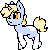 Size: 256x256 | Tagged: safe, artist:nootaz, oc, oc only, oc:nootaz, pony, animated, female, simple background, solo, transparent background, walk cycle, walking