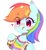 Size: 1520x1648 | Tagged: safe, artist:koto, rainbow dash, pegasus, pony, g4, cheese sandwich (food), cute, dashabetes, female, food, mare, sandwich, simple background, solo, white background