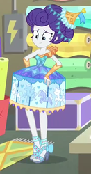 Size: 367x699 | Tagged: safe, screencap, rarity, equestria girls, equestria girls specials, g4, my little pony equestria girls: better together, my little pony equestria girls: rollercoaster of friendship, alternate hairstyle, carousel, carousel dress, clothes, cropped, dress, feet, female, high heels, open-toed shoes, sandals, shoes, solo