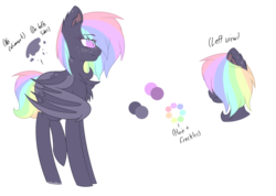 Size: 1404x1000 | Tagged: safe, artist:electricaldragon, oc, oc only, oc:amelia, bat pony, pony, female, mare, reference sheet, simple background, solo, transparent background
