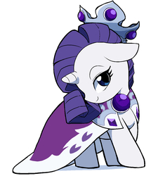 Size: 1033x1150 | Tagged: safe, artist:ccc, princess platinum, rarity, pony, unicorn, g4, crown, cute, female, hnnng, jewelry, looking at you, mare, raribetes, regalia, simple background, solo, white background