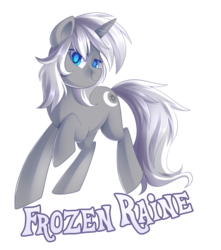 Size: 2418x2730 | Tagged: safe, artist:drawntildawn, oc, oc only, oc:frozen raine, pony, unicorn, female, high res, mare, simple background, smiling, solo, transparent background