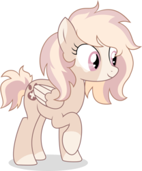 Size: 1024x1231 | Tagged: safe, artist:cirillaq, oc, oc only, oc:coral rose, pegasus, pony, coat markings, female, mare, simple background, socks (coat markings), solo, transparent background, two toned wings