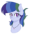 Size: 1760x2064 | Tagged: safe, artist:rainbows-skies, oc, oc only, oc:sparkle dash, pony, bust, female, magical lesbian spawn, mare, offspring, parent:rainbow dash, parent:twilight sparkle, parents:twidash, portrait, simple background, solo, transparent background