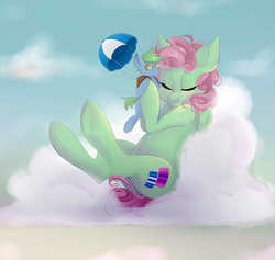 Size: 2200x2082 | Tagged: safe, artist:crystalfilth, oc, oc:software patch, oc:windcatcher, pegasus, pony, high res, parachute, plushie, ych result