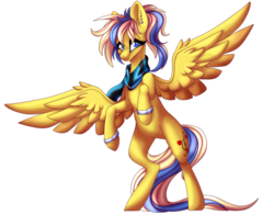 Size: 1024x802 | Tagged: safe, artist:immagoddampony, oc, oc only, oc:melody sweetheart, pegasus, pony, bipedal, female, mare, simple background, solo, transparent background