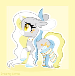 Size: 2804x2840 | Tagged: safe, artist:dreamyeevee, oc, oc only, oc:baby bunches, pony, high res, solo