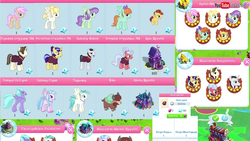 Size: 1920x1080 | Tagged: safe, gameloft, chancellor neighsay, hyper sonic, iron syllabus, lemon crumble, peppermint goldylinks, rosy pearl, seaspray, silver waves, silverstream, strawberry scoop, summer breeze, terramar, violet twirl, yona, classical hippogriff, hippogriff, pony, g4, school daze, cyrillic, friendship student, gem, las pegasus resident, russian