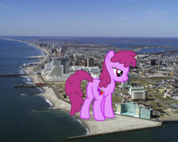 Size: 1279x1024 | Tagged: dead source, safe, artist:luckreza8, berry punch, berryshine, earth pony, pony, g4, berry butt, butt, female, giant berryshine/berry punch, giant ponies in real life, giant pony, giant/macro earth pony, irl, macro, photo, plot, ponies in real life