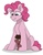 Size: 1429x1826 | Tagged: safe, artist:pastel-charms, pinkie pie, oc, oc:rock candy, earth pony, pony, g4, colt, female, male, mare, mother and child, mother and son, offspring, parent:cheese sandwich, parent:pinkie pie, parents:cheesepie, simple background, sitting, white background