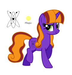 Size: 1485x1533 | Tagged: safe, artist:darbypop1, oc, oc only, oc:julia, pony, unicorn, female, mare, simple background, solo, transparent background
