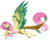 Size: 6631x5245 | Tagged: safe, artist:oneiria-fylakas, fluttershy, original species, g4, absurd resolution, female, simple background, solo, species swap, transparent background, ufrem